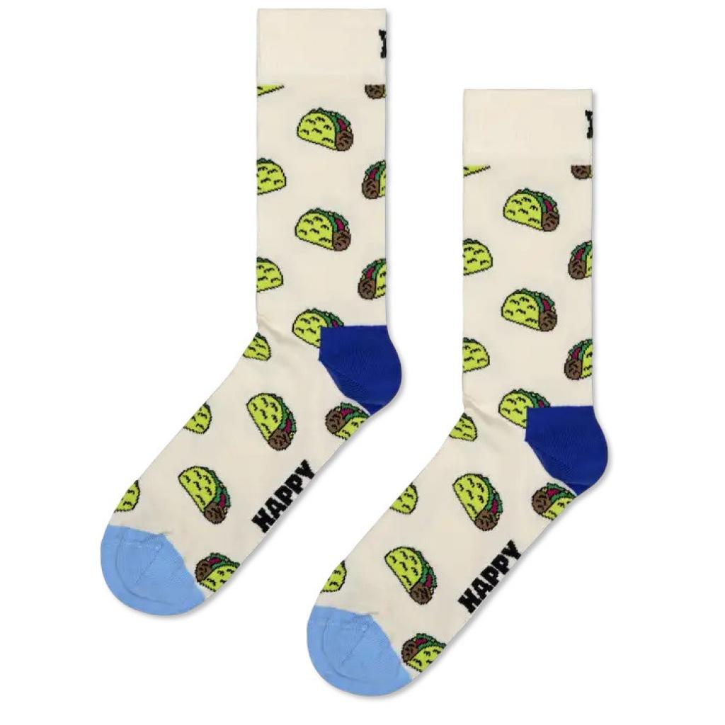 HAPPY SOCKS TACO en color BEIS (3)