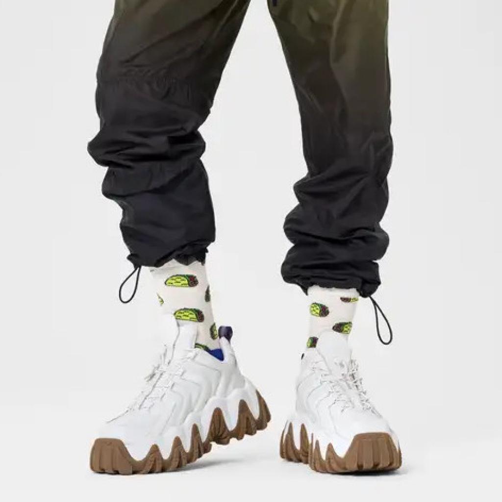 HAPPY SOCKS TACO en color BEIS (4)
