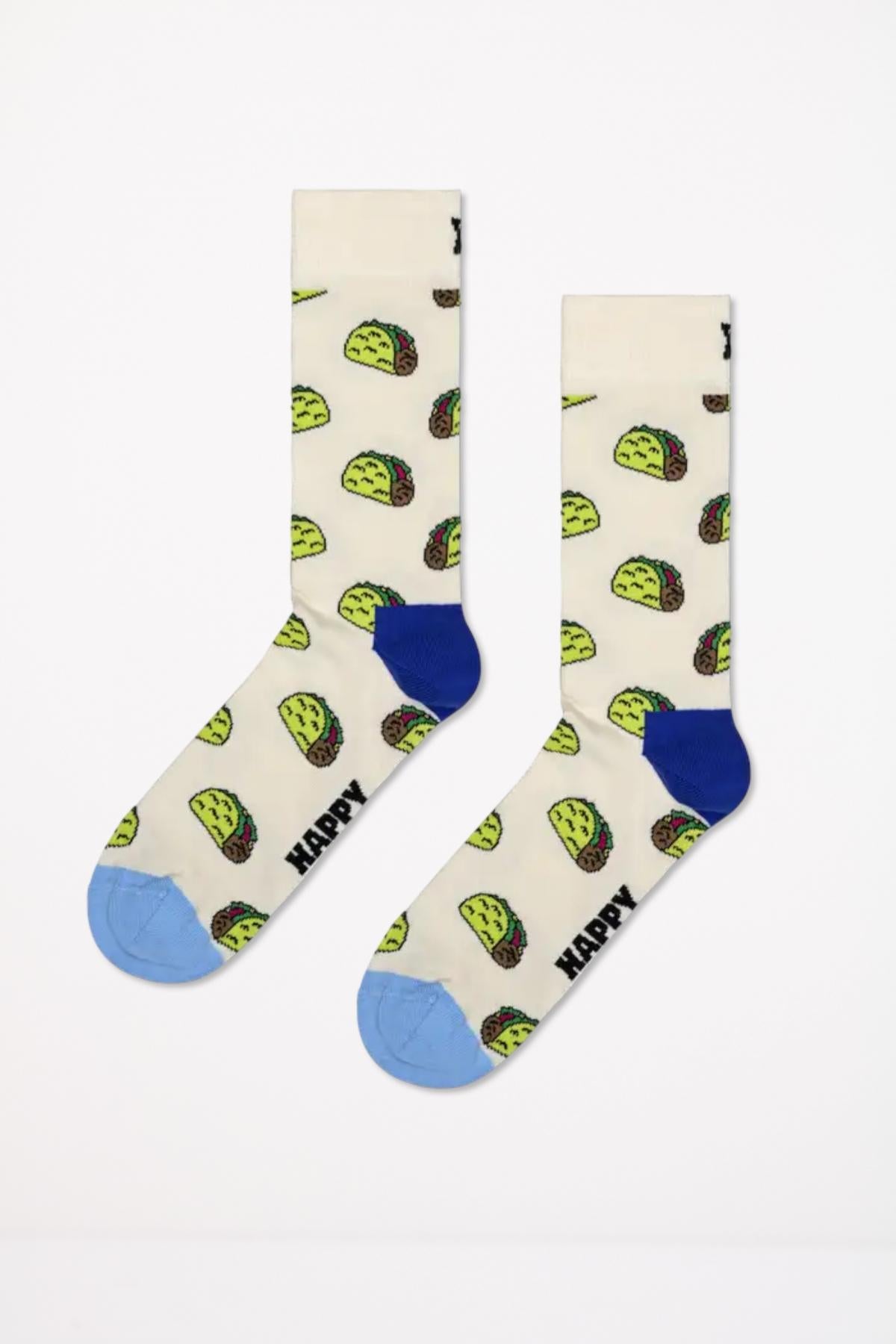 HAPPY SOCKS TACO en color BEIS (1)