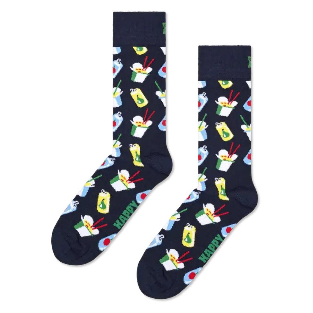 HAPPY SOCKS TAKE AWAY en color AZUL  (3)