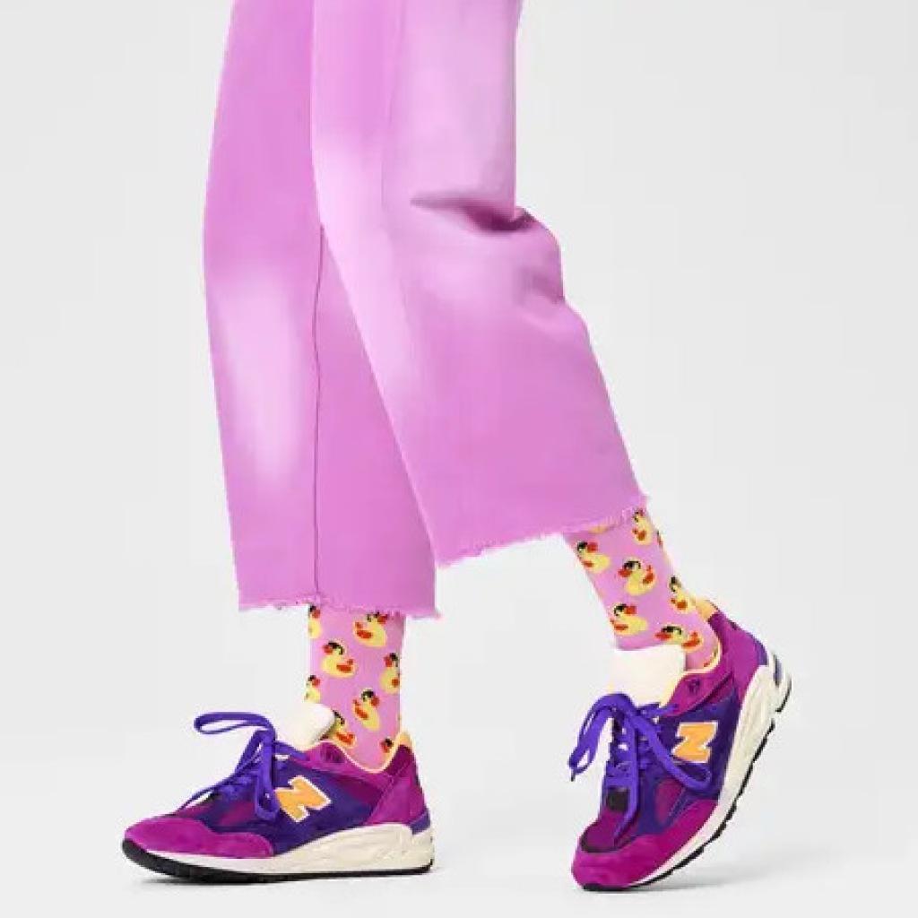 HAPPY SOCKS RUBBER DUCK en color ROSA (5)