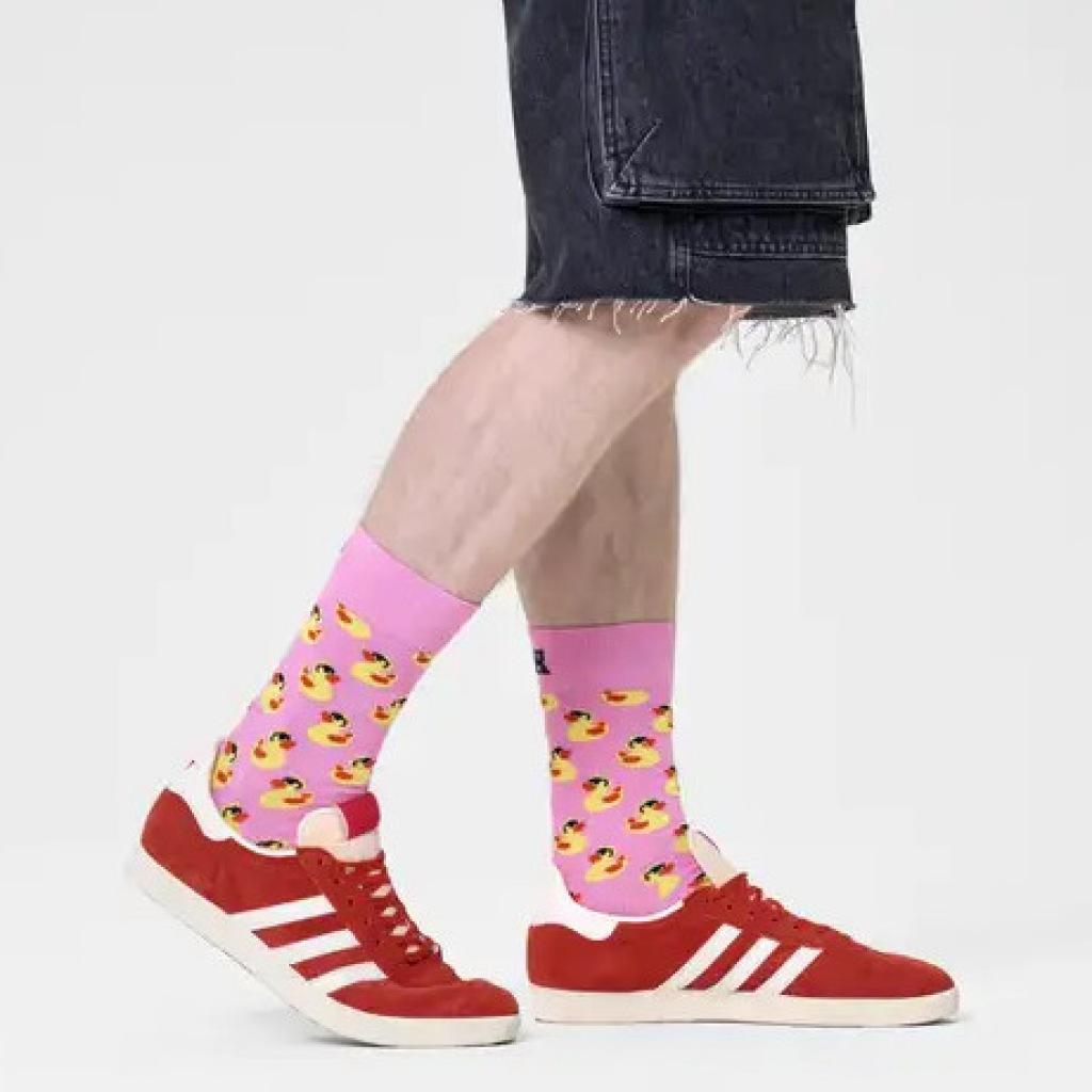 HAPPY SOCKS RUBBER DUCK en color ROSA (6)