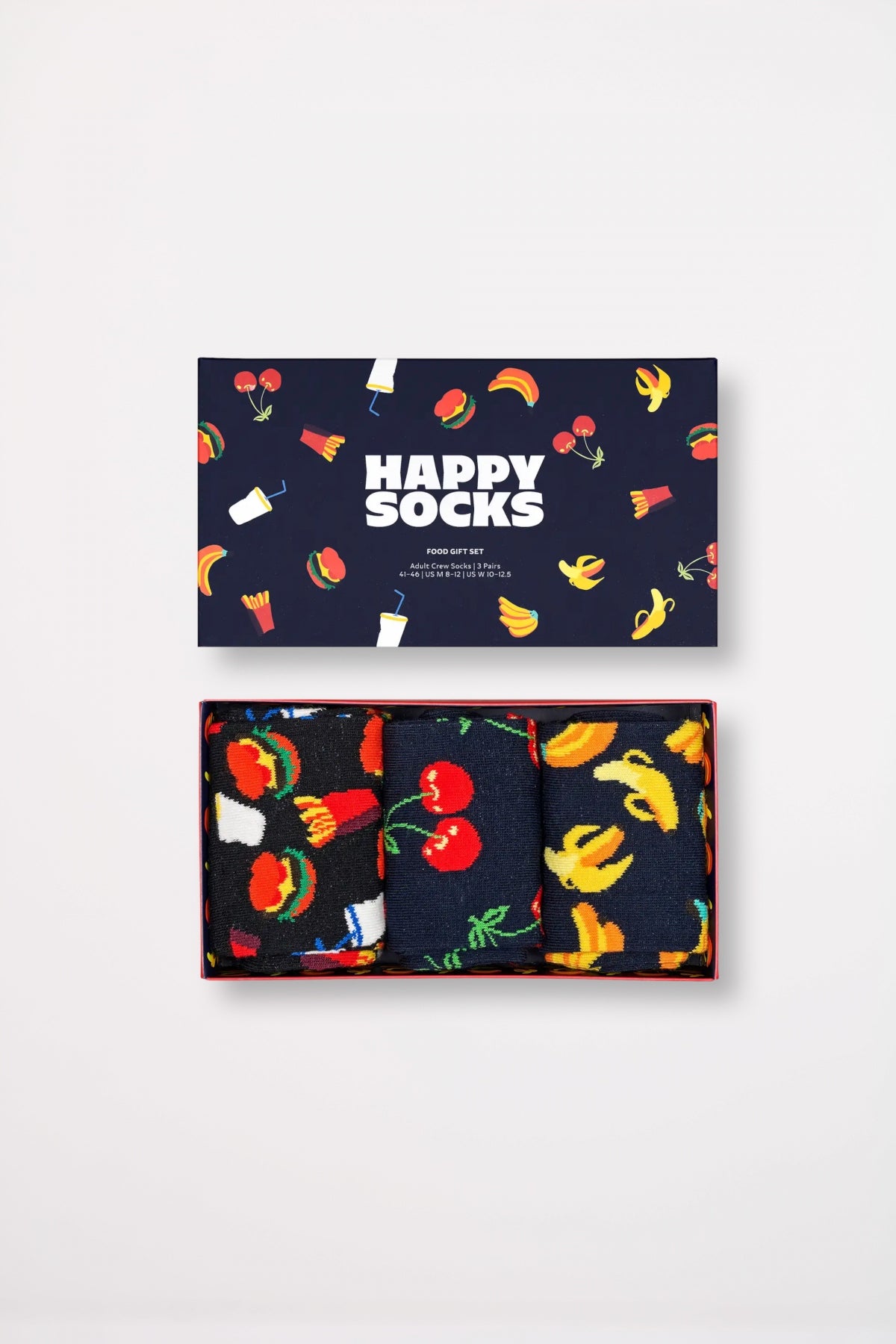 HAPPY SOCKS PACK FOOD SOCK en color AZUL (1)