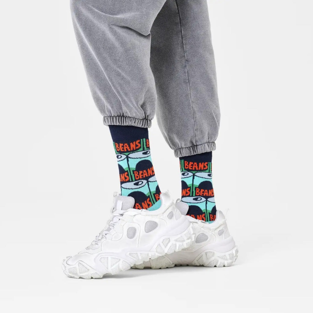HAPPY SOCKS BEANS SOCK en color AZUL  (4)