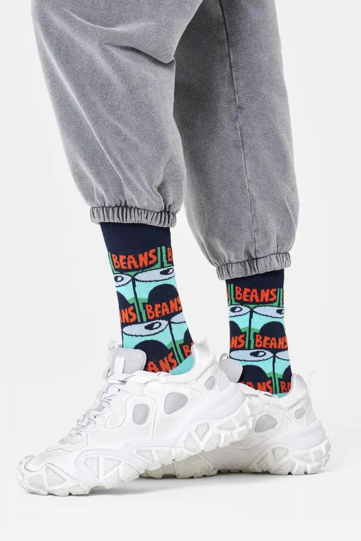 HAPPY SOCKS BEANS SOCK en color AZUL (2)