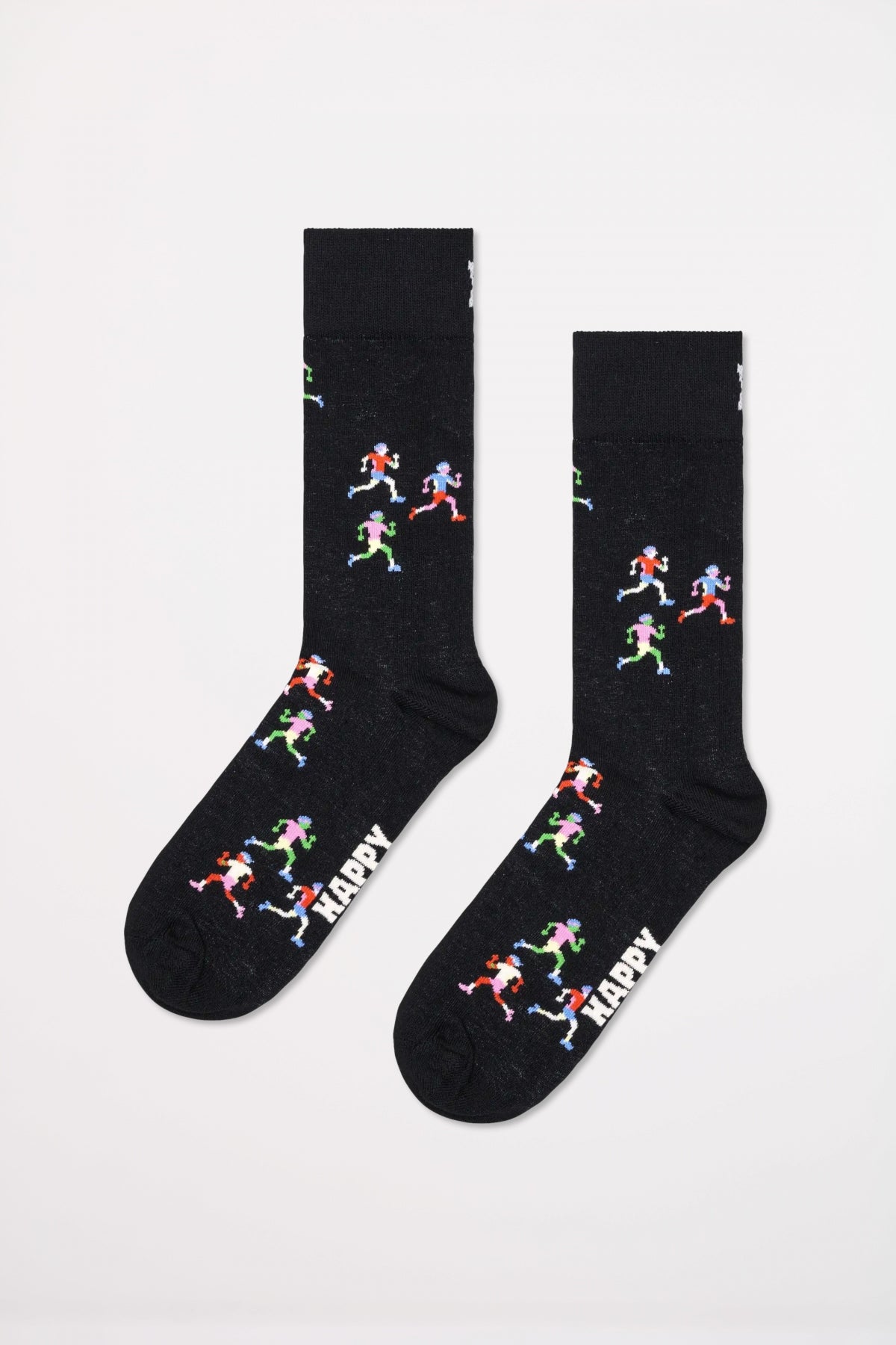 HAPPY SOCKS RUNNERS SOCK en color NEGRO (1)