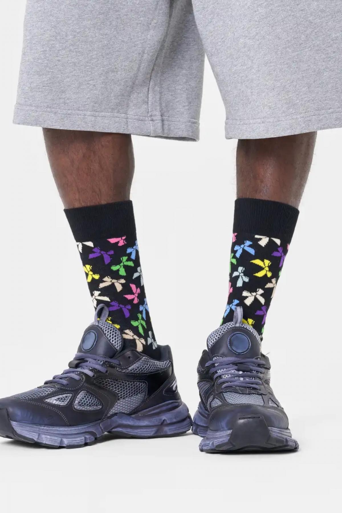 HAPPY SOCKS BOW SOCK en color NEGRO (2)