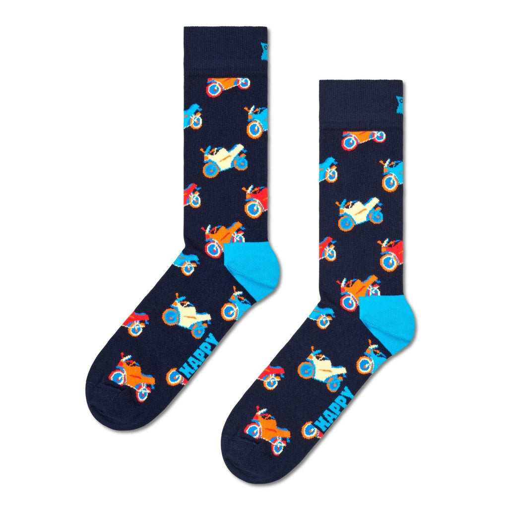 HAPPY SOCKS MOTORBIKE SOCK en color AZUL (3)