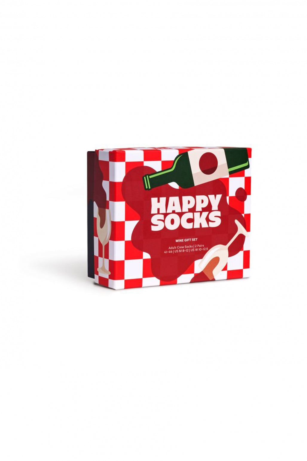 HAPPY SOCKS WINE SOCK en color ROJO (4)