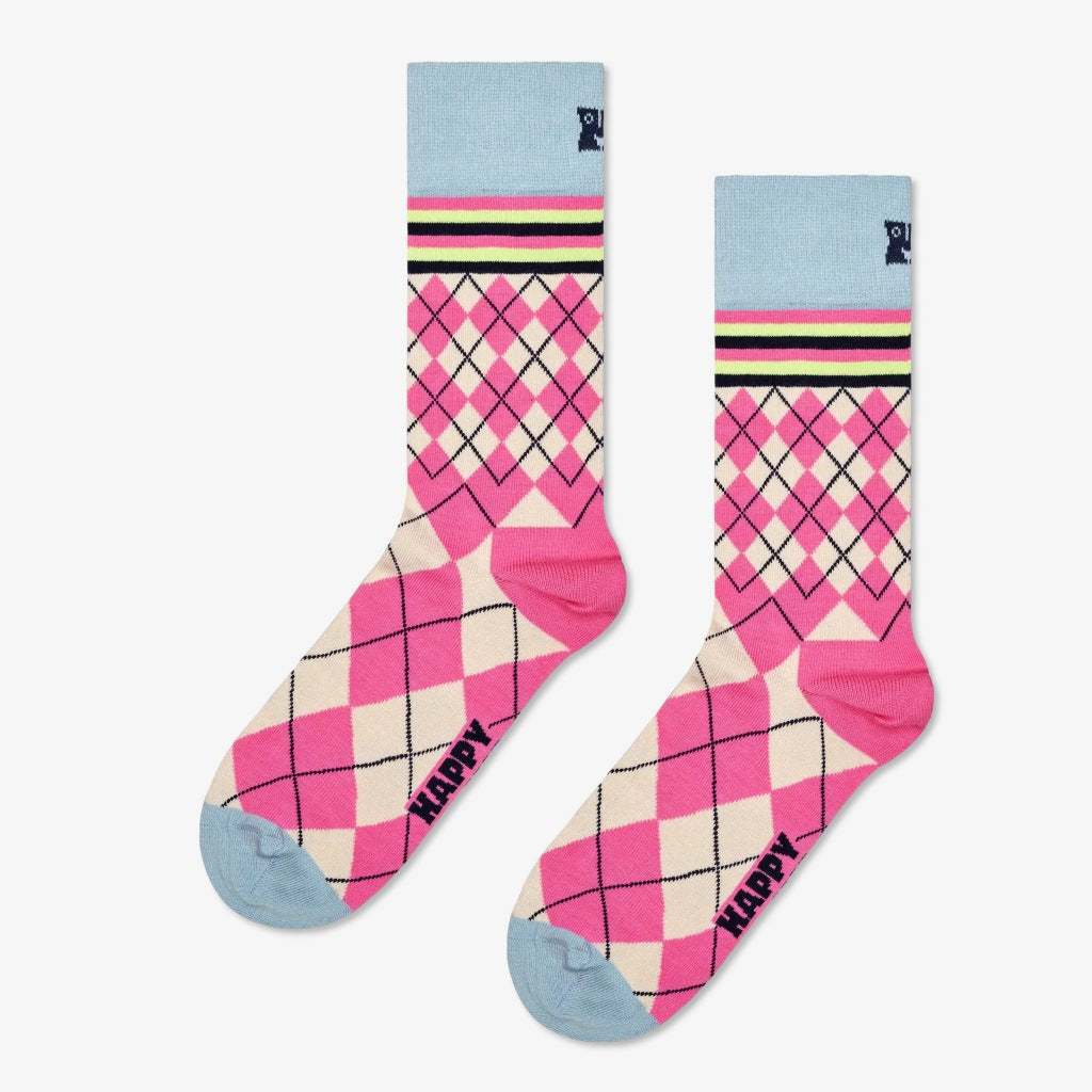 HAPPY SOCKS MIXED ARGYLE SOCK en color ROSA (3)