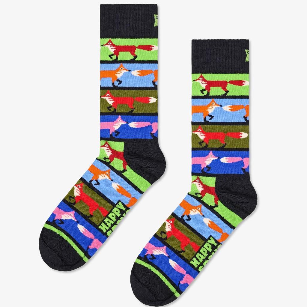 HAPPY SOCKS FOX STRIPE SOCK en color MULTICOLOR (3)