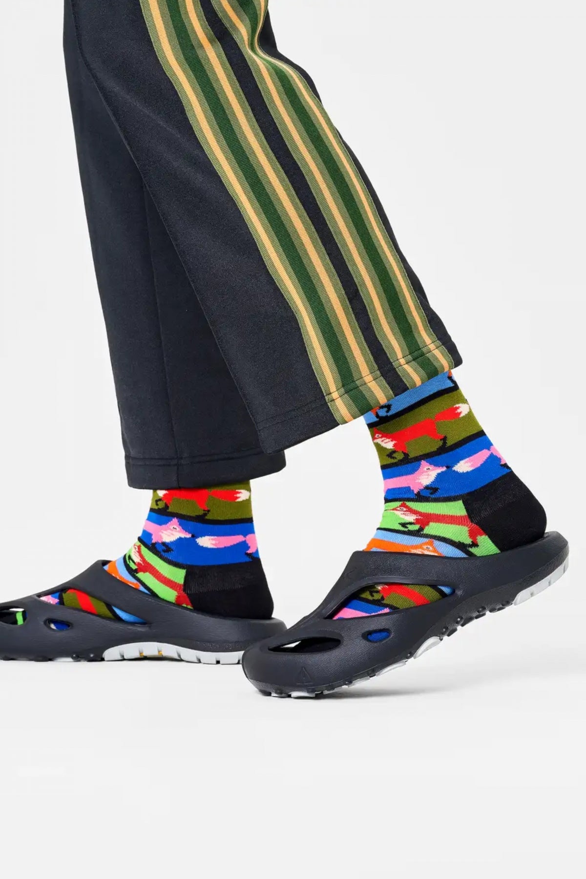 HAPPY SOCKS FOX STRIPE SOCK en color MULTICOLOR  (2)