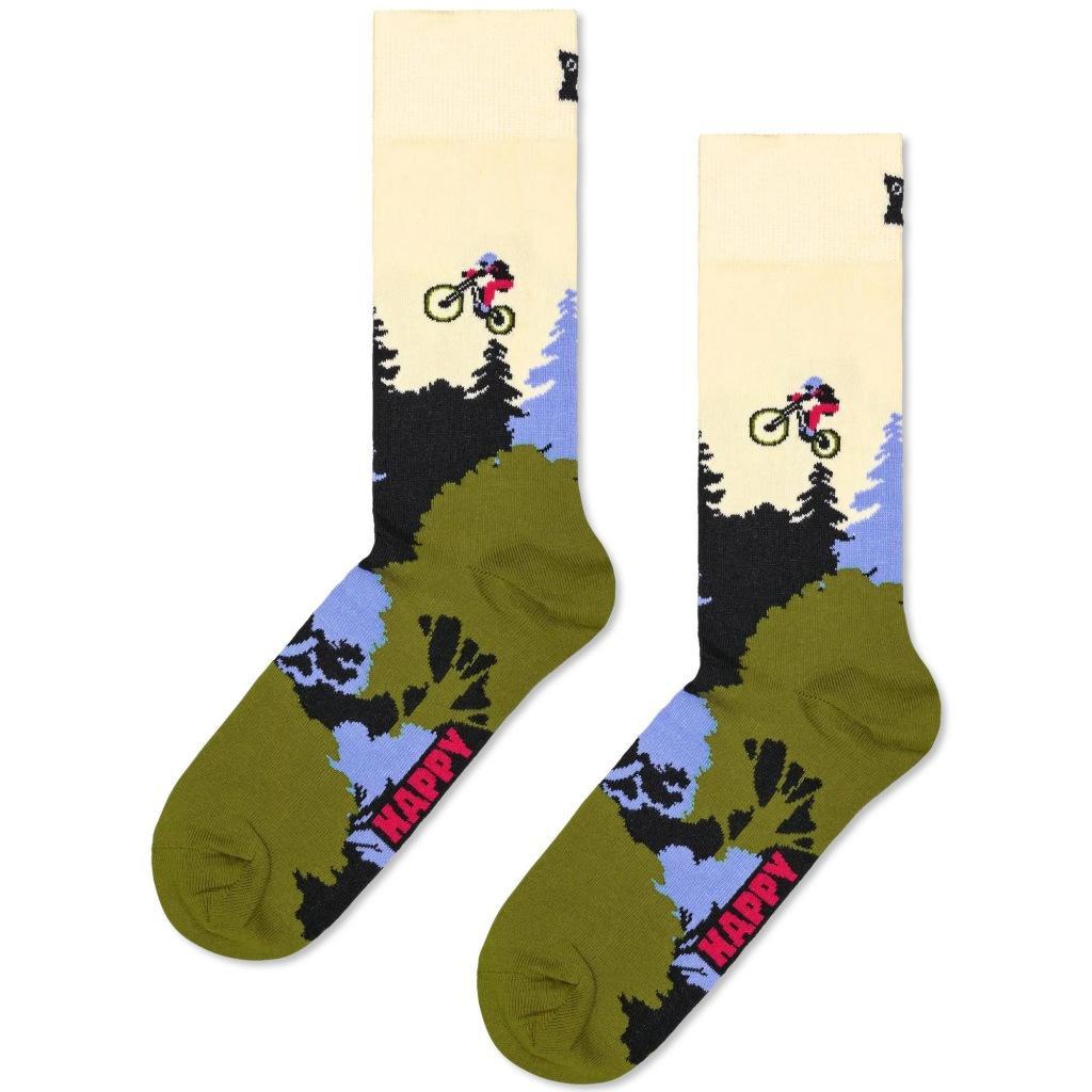 HAPPY SOCKS MOUNTAIN BIKE SOCK en color VERDE (3)