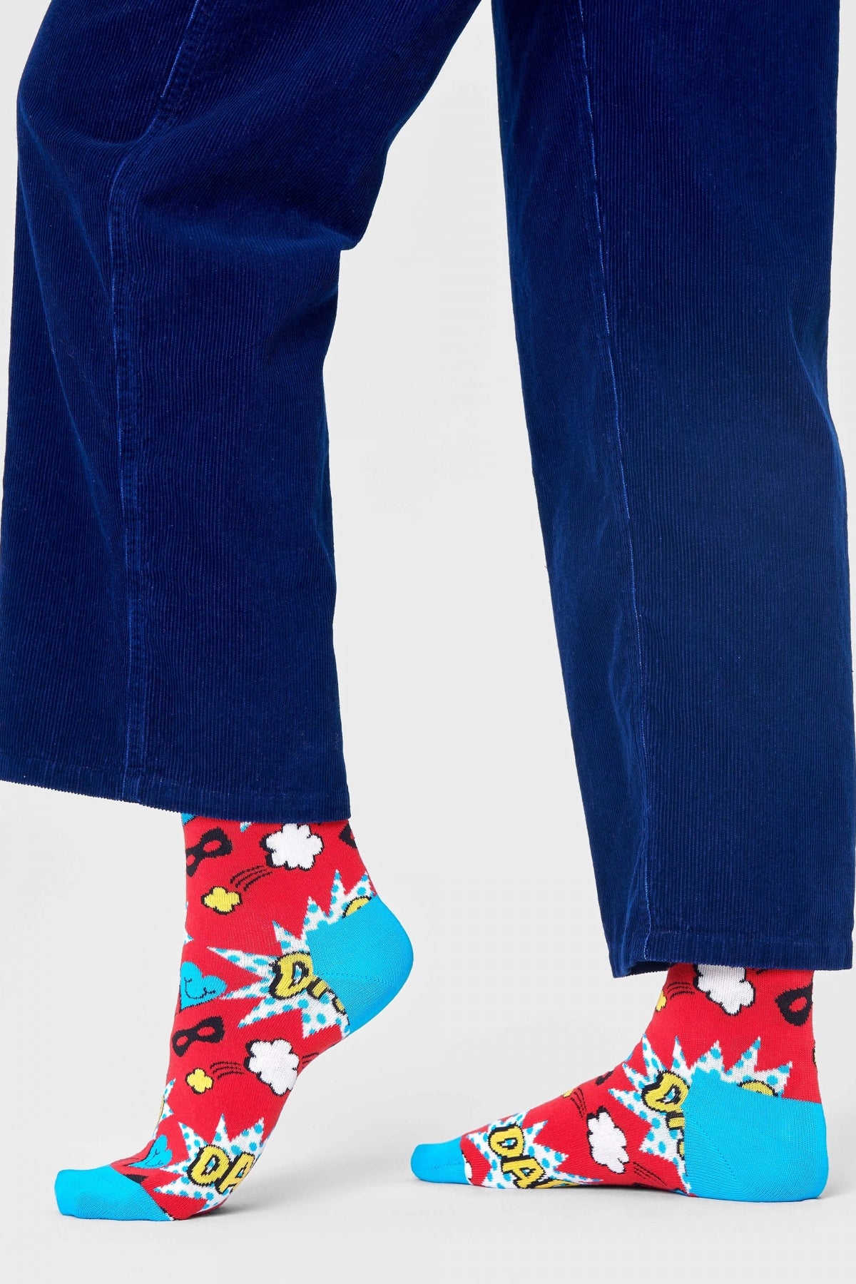 HAPPY SOCKS DAD en color ROJO (1)