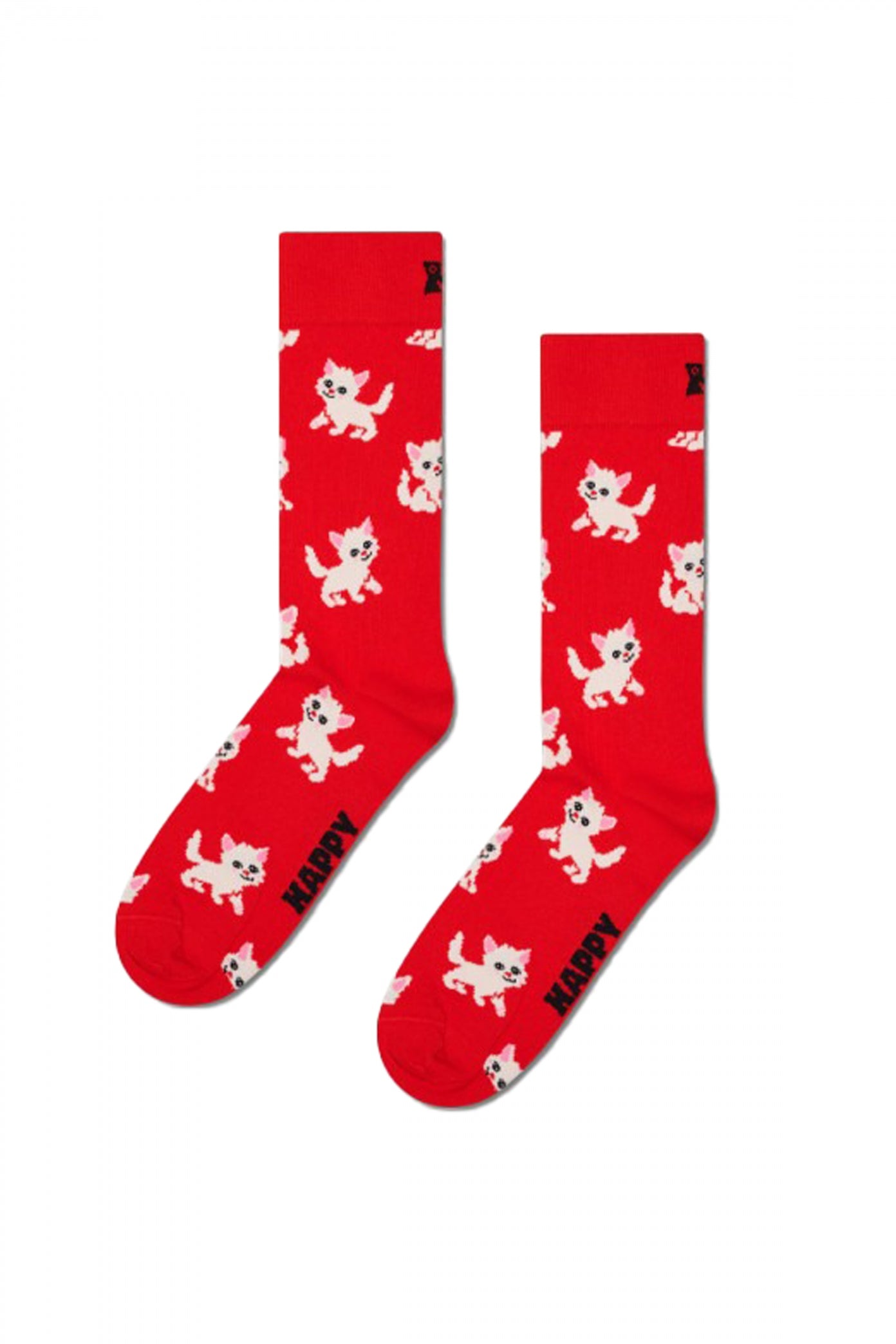HAPPY SOCKS KITTEN en color ROJO (2)