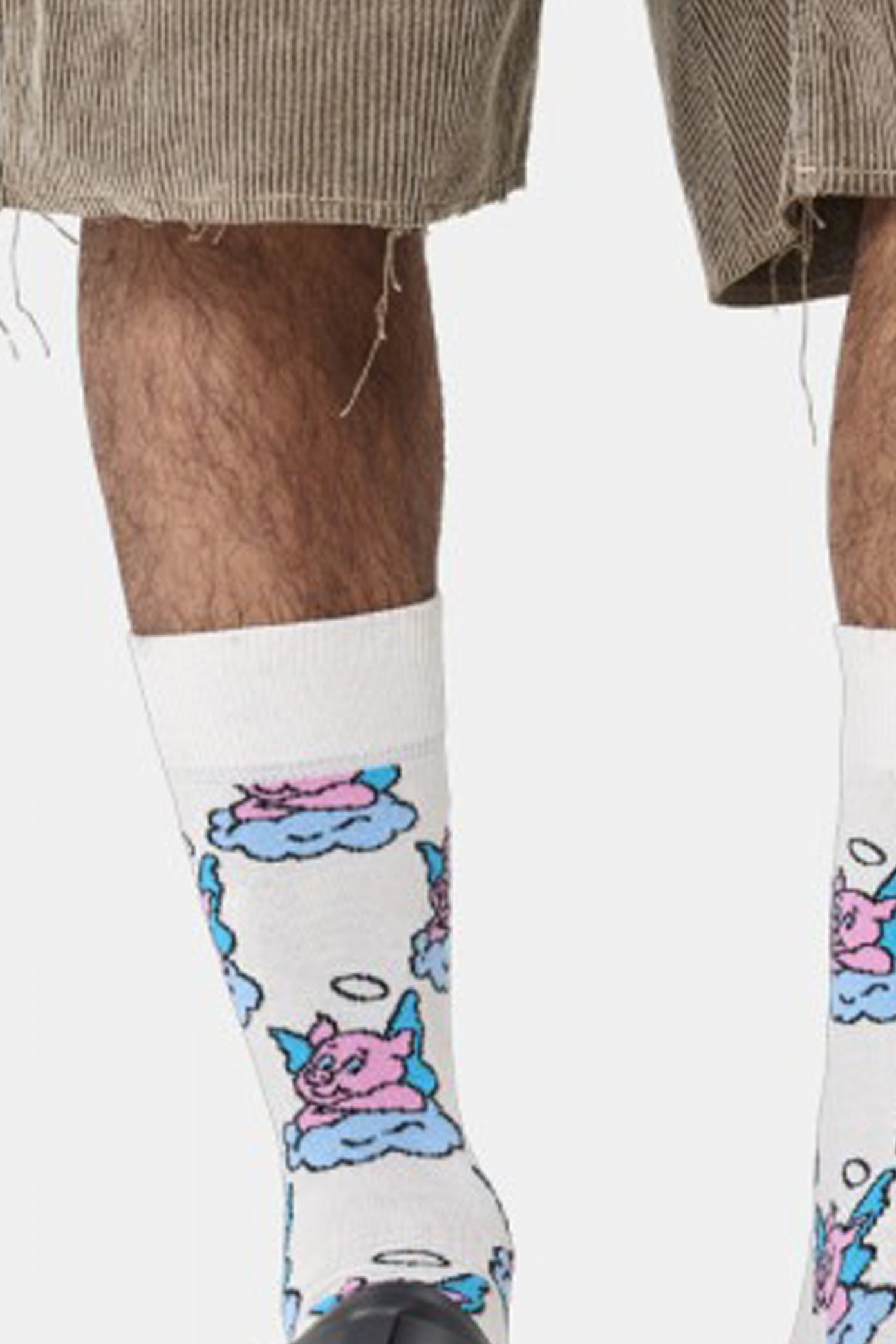 HAPPY SOCKS GOOD PIG en color BLANCO (3)