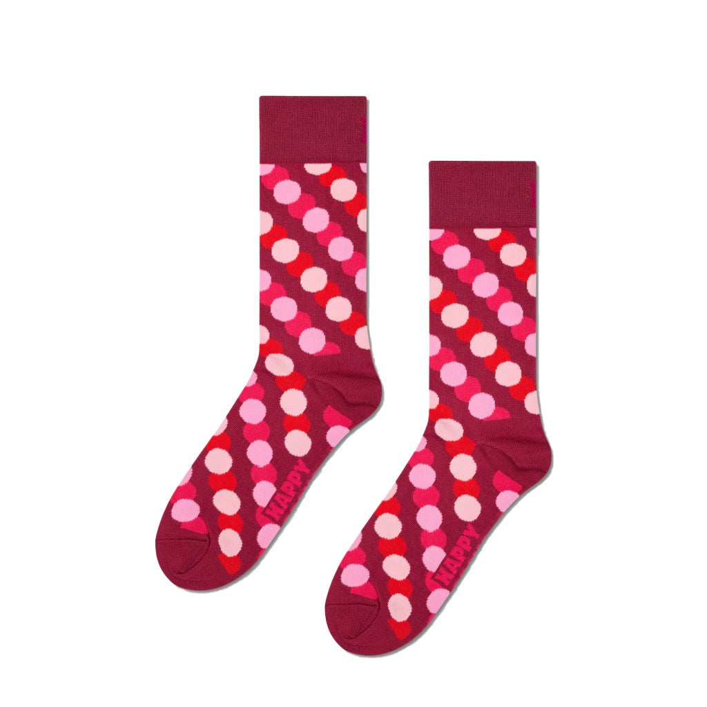 HAPPY SOCKS BIG DOT SHADE en color ROSA (4)