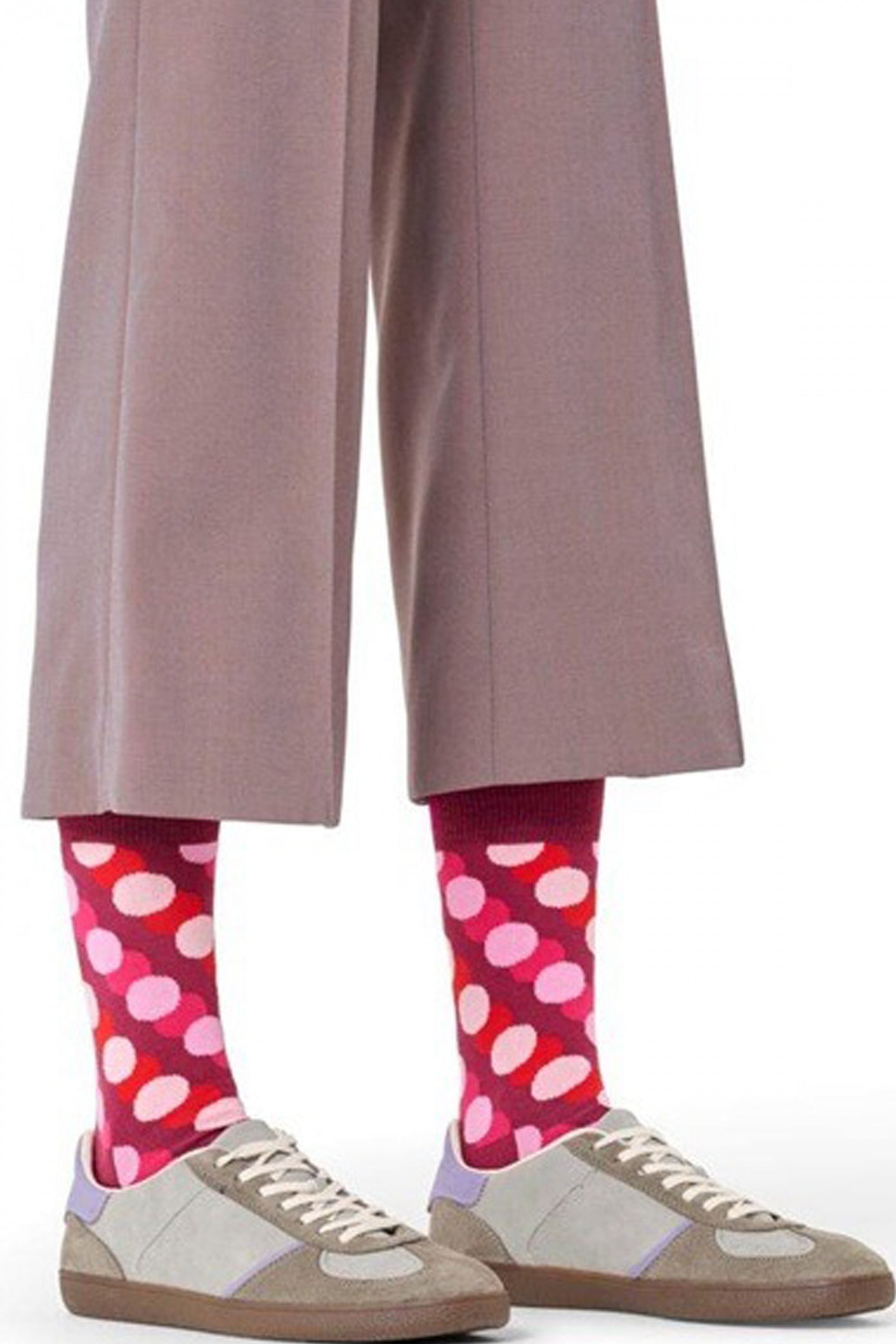 HAPPY SOCKS BIG DOT SHADE en color ROSA (1)
