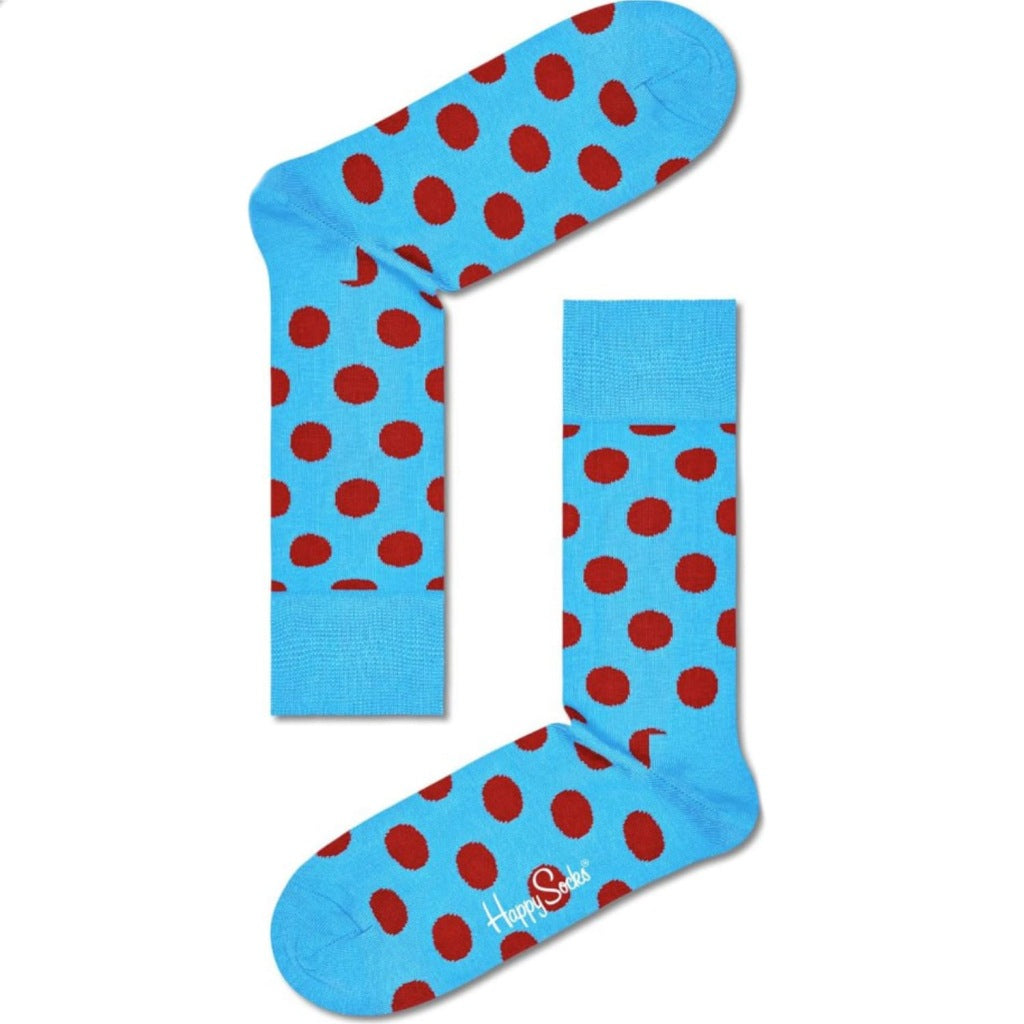 HAPPY SOCKS BIG DOT en color AZUL (5)