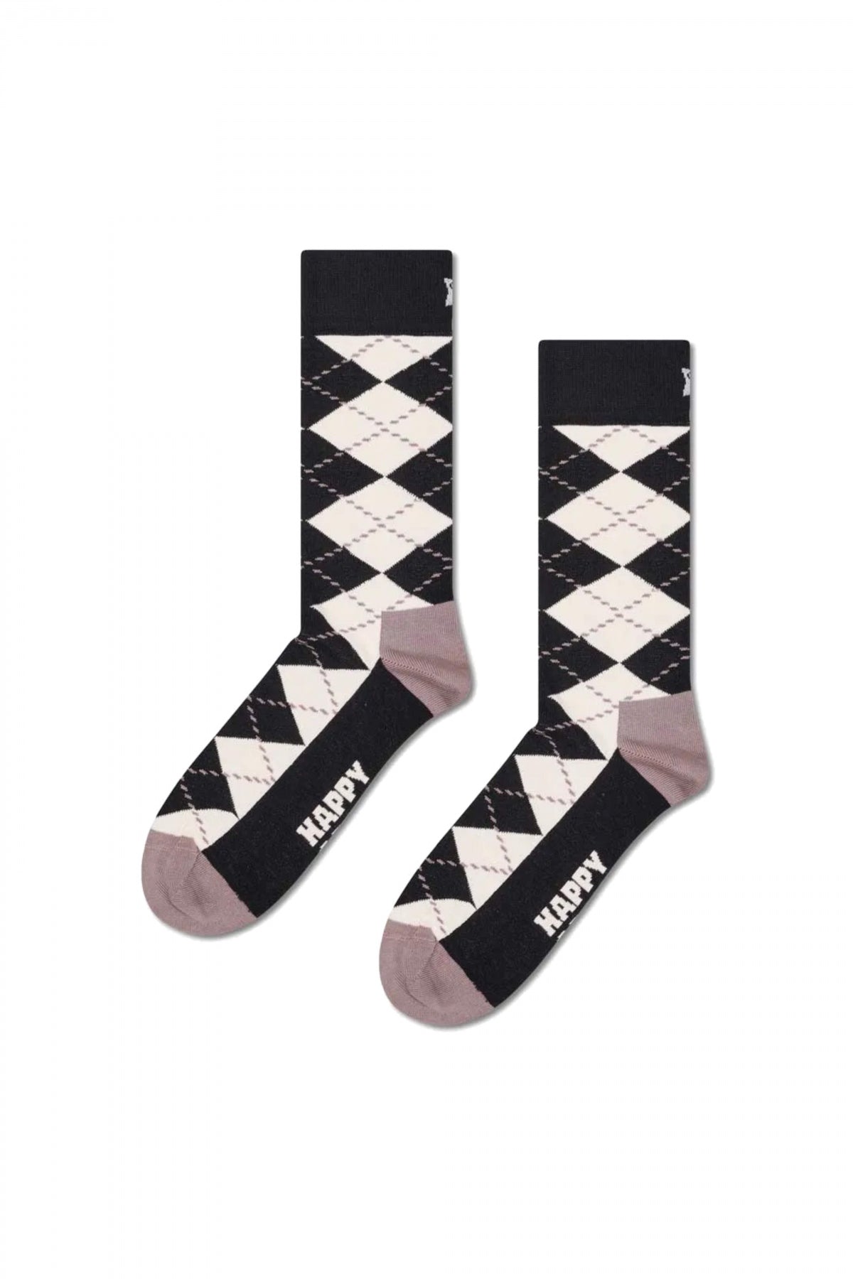 HAPPY SOCKS ARGYLE en color NEGRO (1)