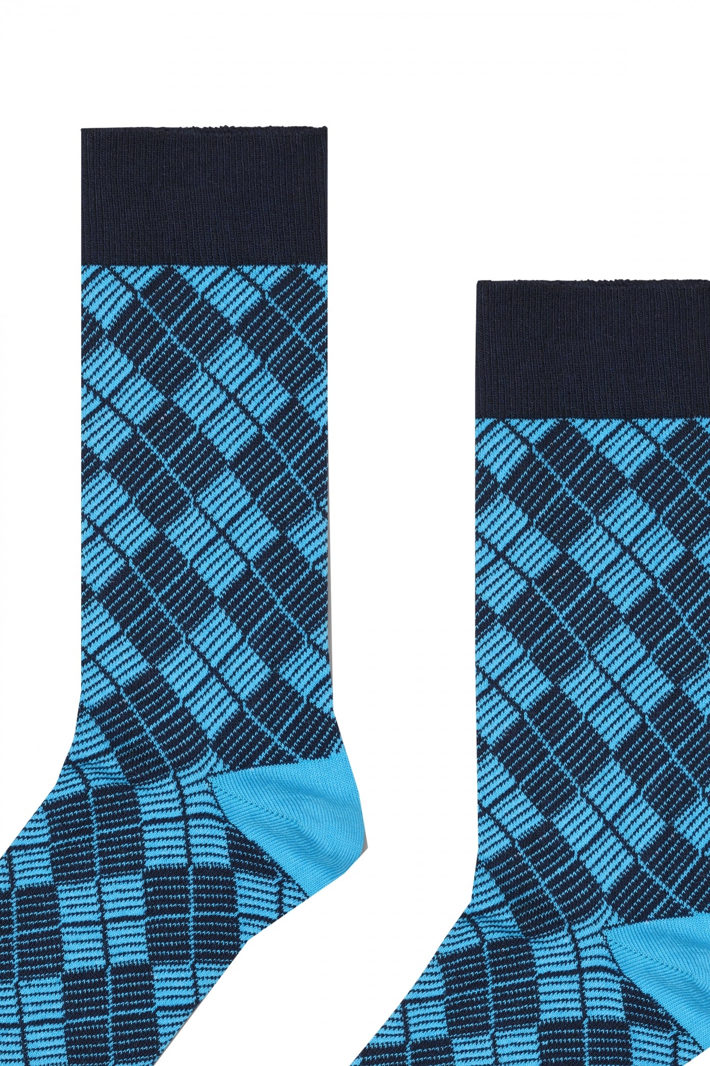 HAPPY SOCKS MINI ARGYLE JAQUARD en color AZUL (3)