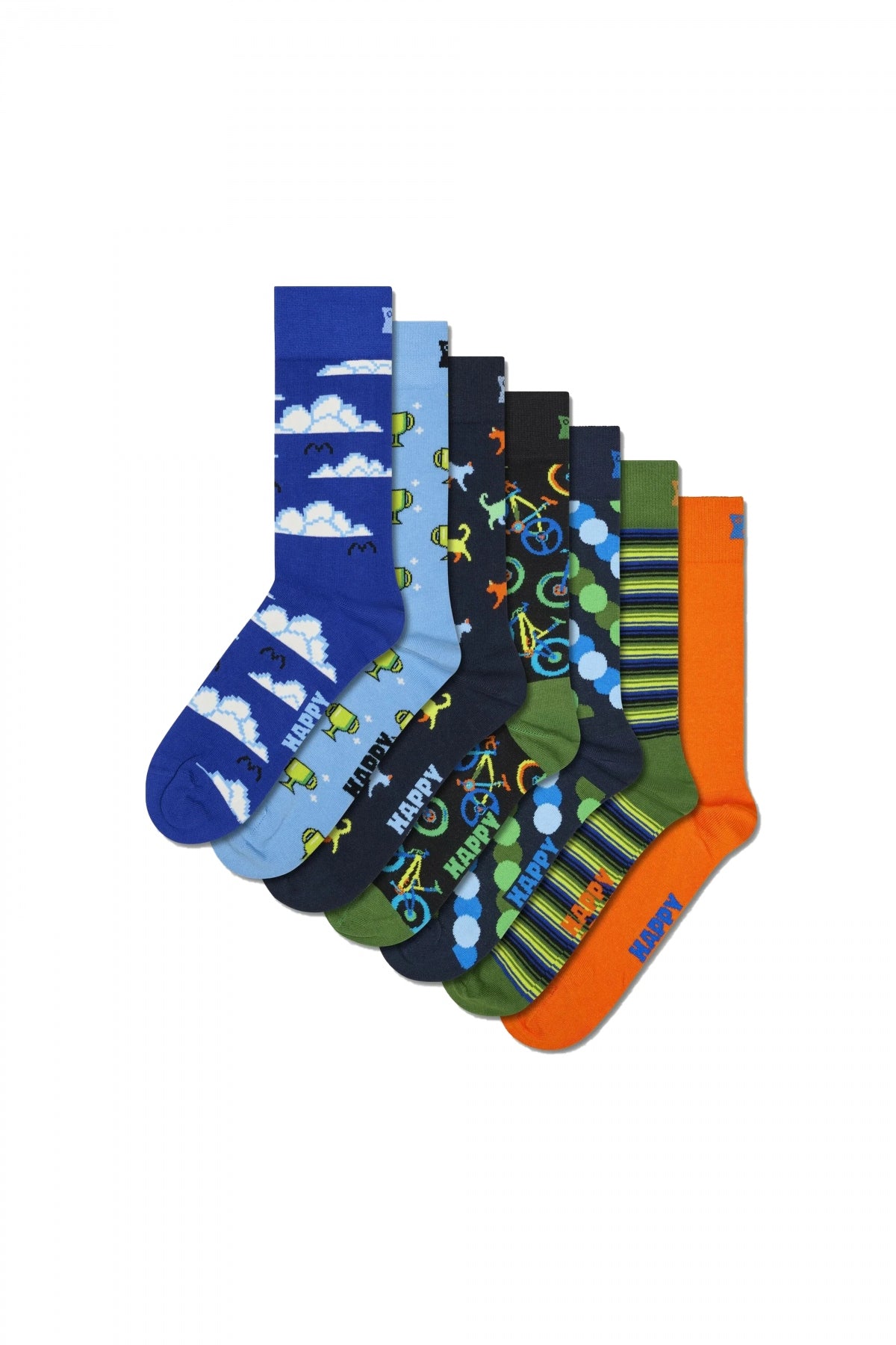 HAPPY SOCKS SEVEN DAYS en color MULTICOLOR (1)