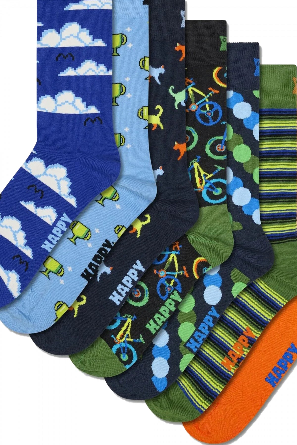 HAPPY SOCKS SEVEN DAYS en color MULTICOLOR (2)