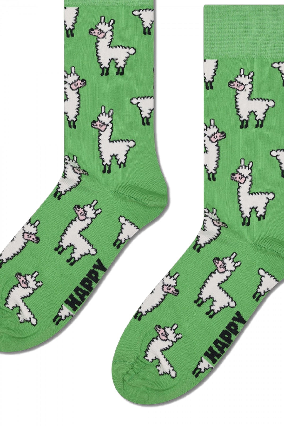 HAPPY SOCKS LLAMA en color VERDE (3)