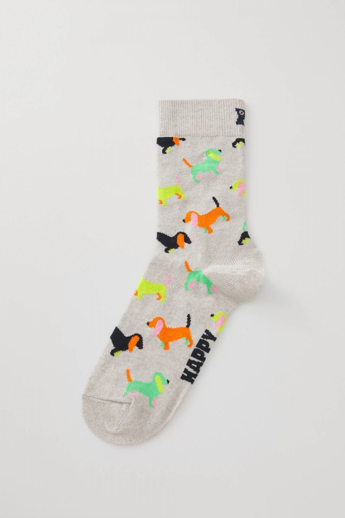 HAPPY SOCKS PUPPY LOVE en color GRIS (2)