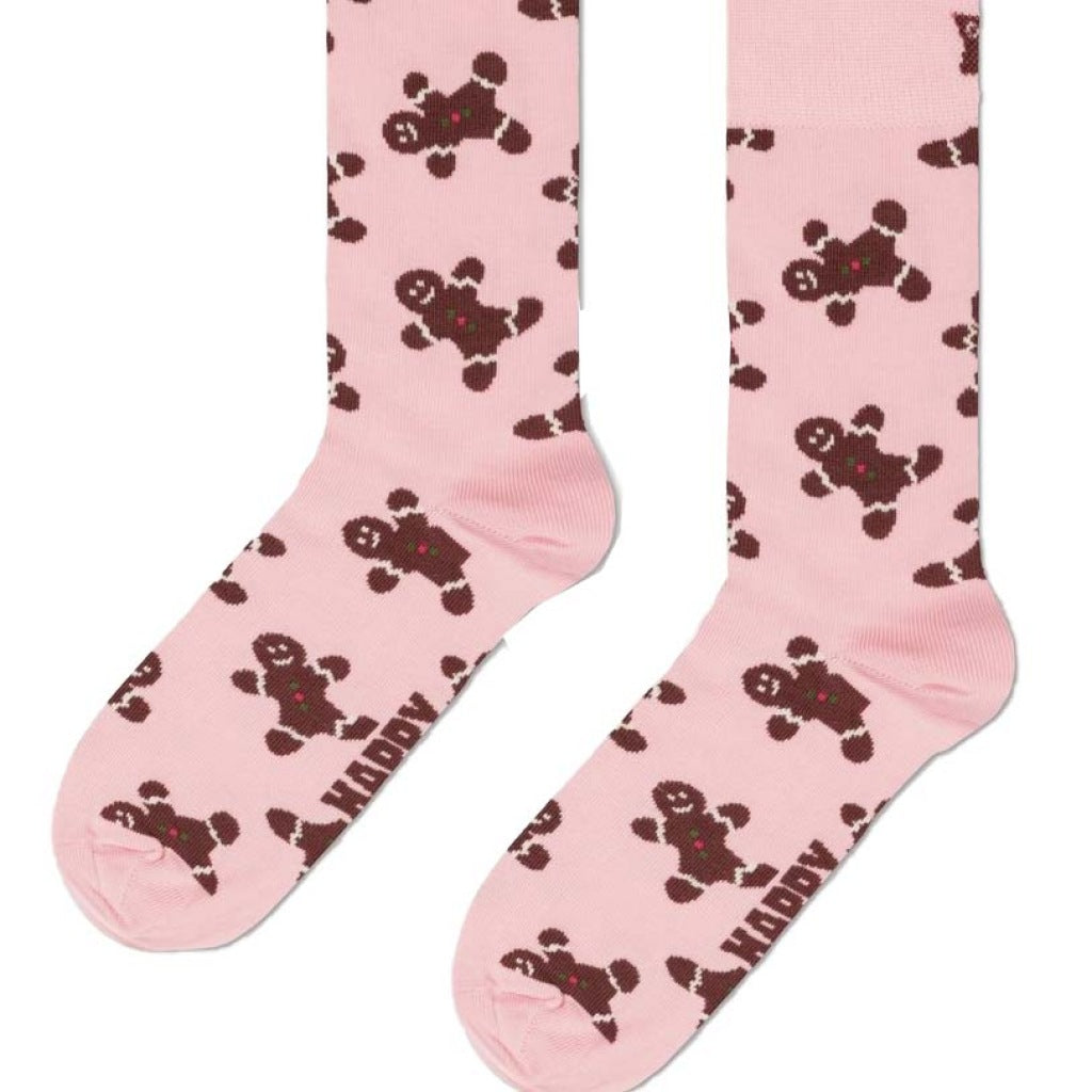 HAPPY SOCKS GINGERBREAD en color ROSA (6)