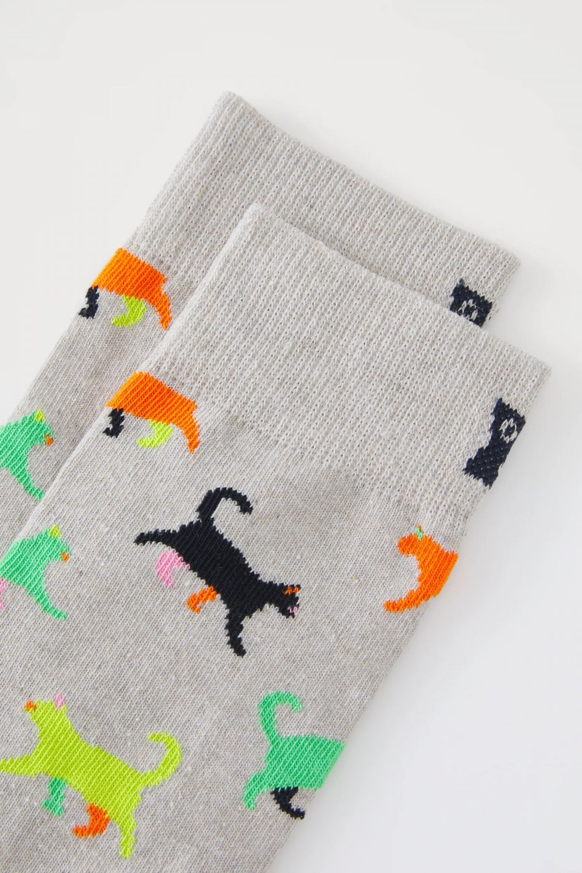 HAPPY SOCKS KITTEN LOVE SOCK en color GRIS (3)
