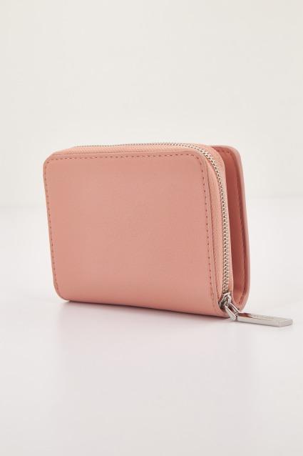 CALVIN KLEIN KK Z/A WALLET W/FLAP MD en color ROSA (2)