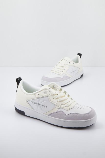 CALVIN KLEIN CUPSOLE LOW LTH MONO en color BLANCO (1)