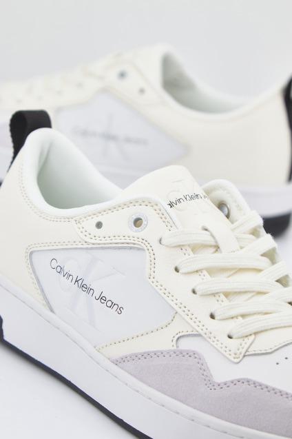 CALVIN KLEIN CUPSOLE LOW LTH MONO en color BLANCO (4)