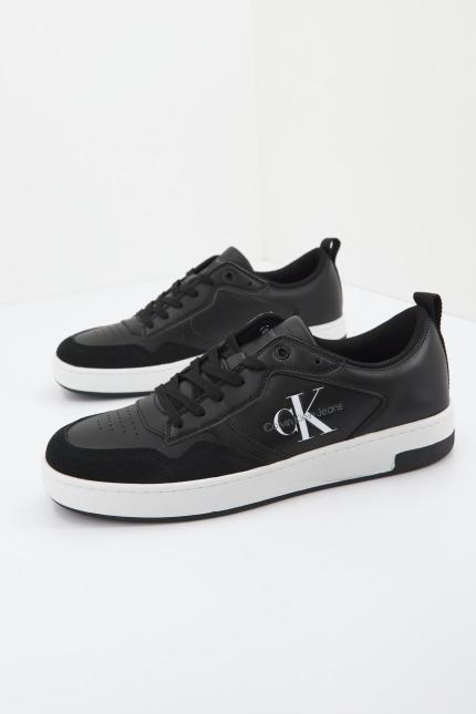CALVIN KLEIN CUPSOLE LOW LTH MONO en color NEGRO (1)