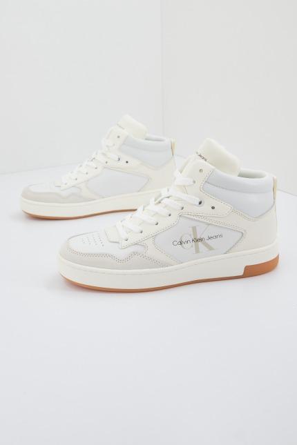 CALVIN KLEIN CUPSOLE MID LTH en color BLANCO (1)