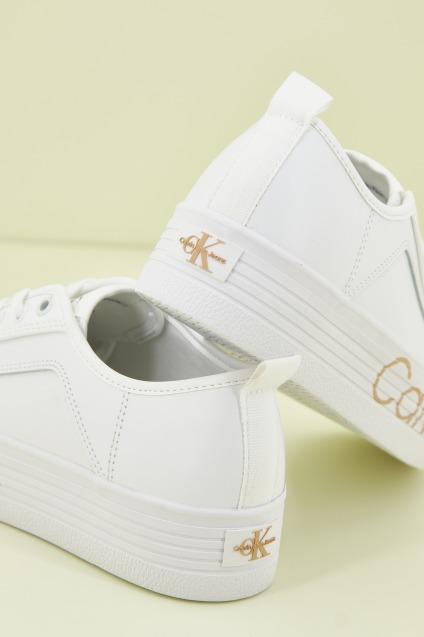 CALVIN KLEIN VULC FLATF LOW en color BLANCO (4)