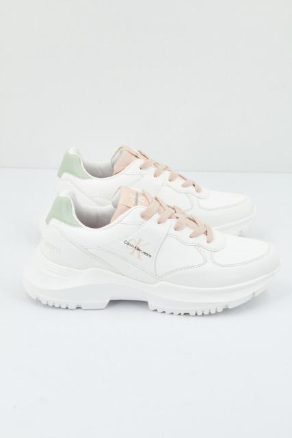 CALVIN KLEIN LOW CUT LACE-UP en color BLANCO (2)