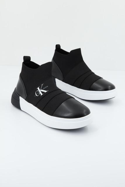 CALVIN KLEIN HIGH TOP SNEAKER en color NEGRO (1)