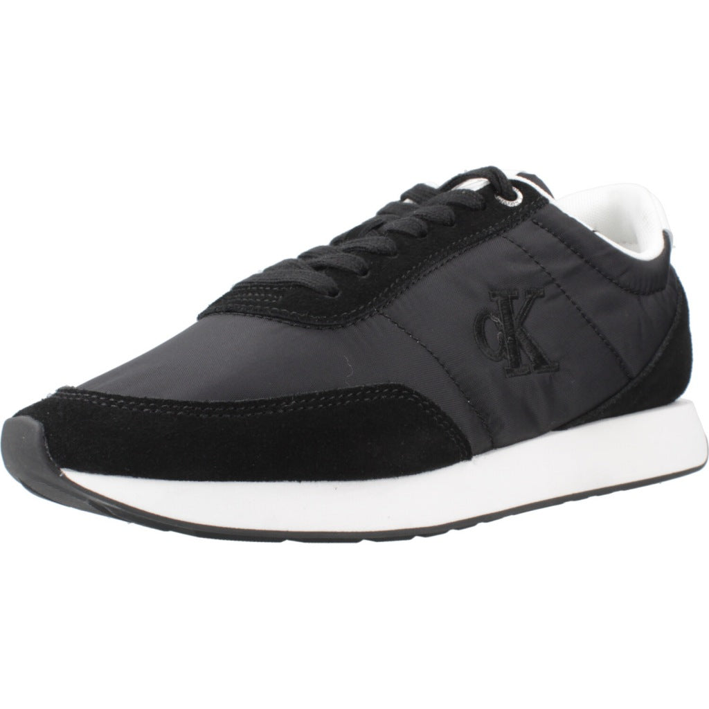 CALVIN KLEIN RETRO RUNNER LACE UP NY en color NEGRO (1)