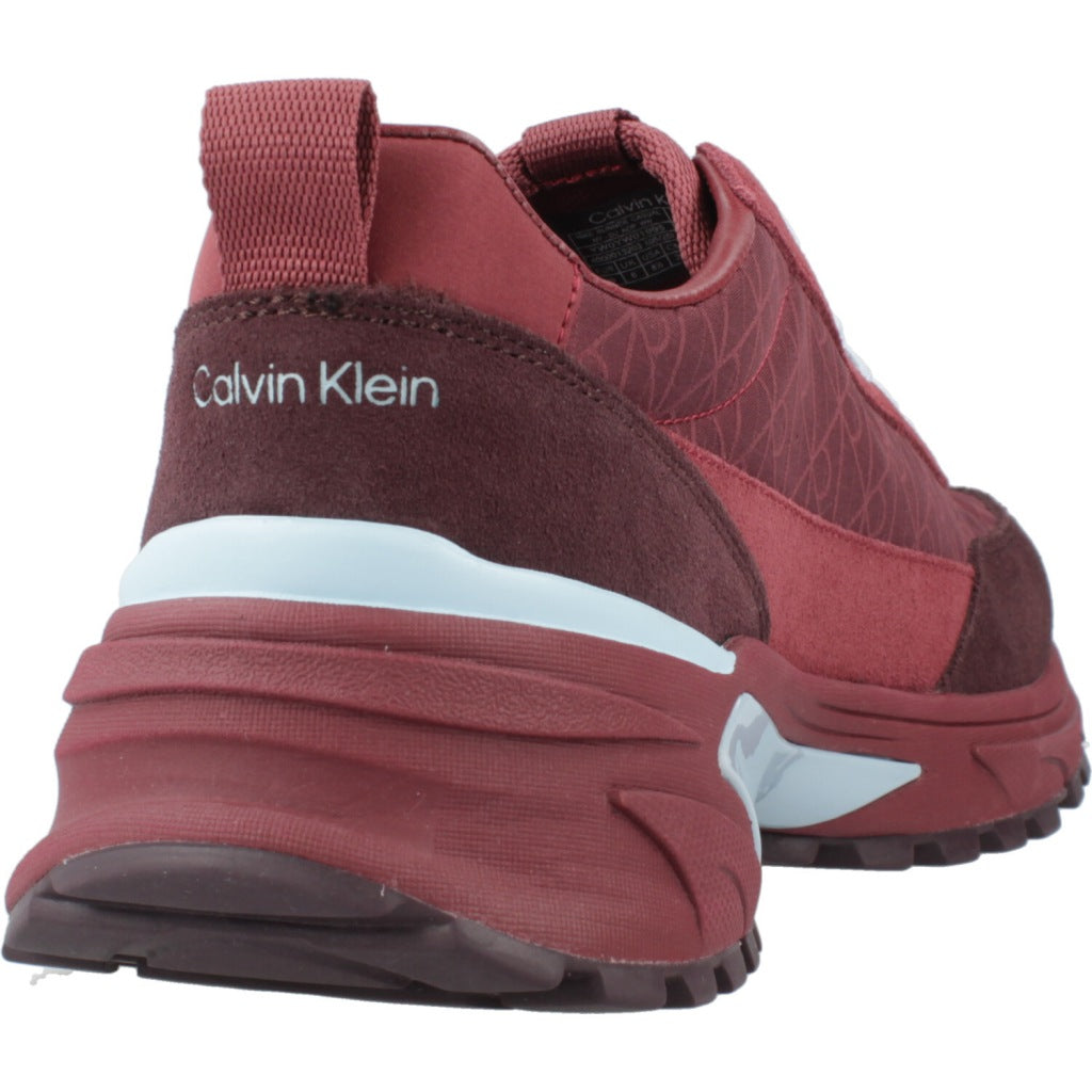 CALVIN KLEIN HIKE RUNNER CASUAL NY-SU en color BURDEOS (3)