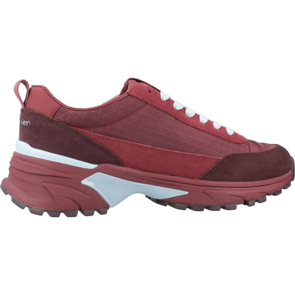 CALVIN KLEIN HIKE RUNNER CASUAL NY-SU en color BURDEOS (4)