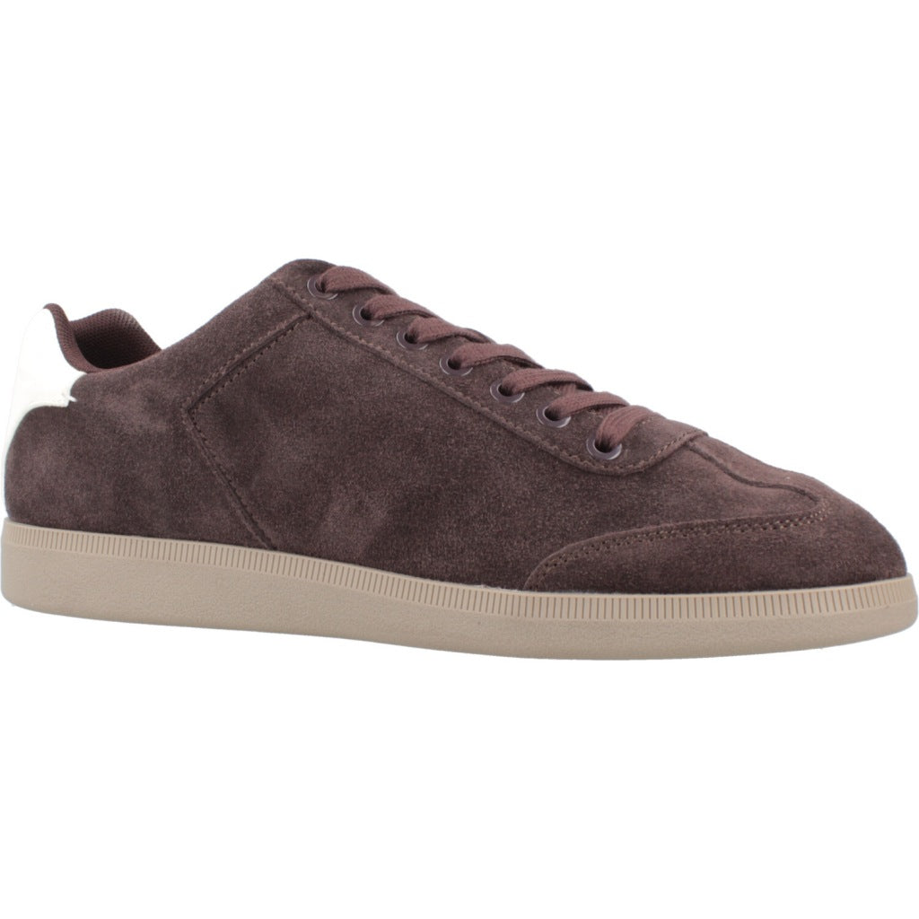 CALVIN KLEIN LOW CUPSOLE LACEUP SU en color MARRON (5)