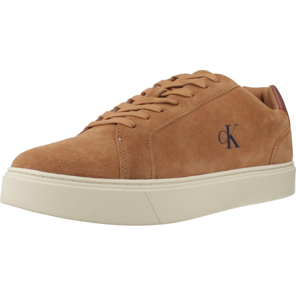 CALVIN KLEIN CLASSIC CUPSOLE LACEUP S en color MARRON (1)
