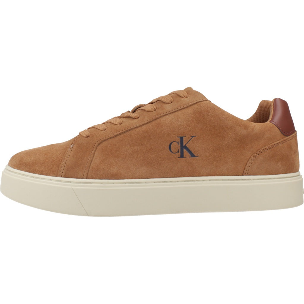 CALVIN KLEIN CLASSIC CUPSOLE LACEUP S en color MARRON (2)