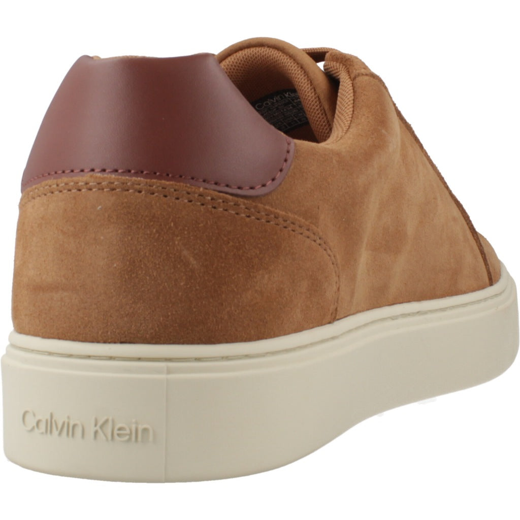 CALVIN KLEIN CLASSIC CUPSOLE LACEUP S en color MARRON (3)