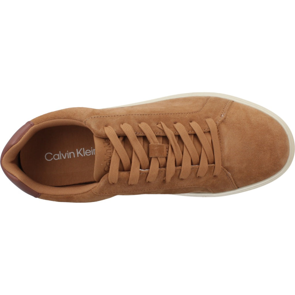 CALVIN KLEIN CLASSIC CUPSOLE LACEUP S en color MARRON (7)