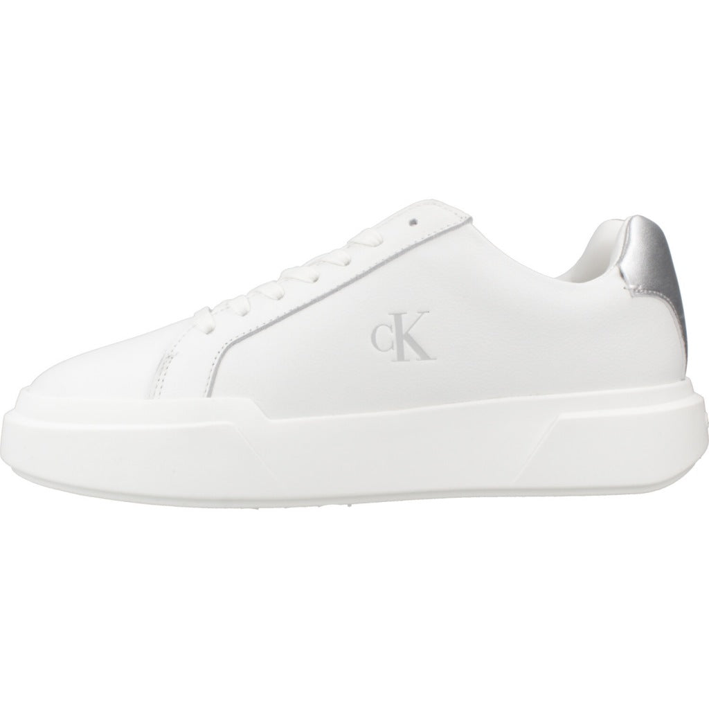 CALVIN KLEIN CHUNKY CUPSOLE LACEUP LT en color BLANCO (2)