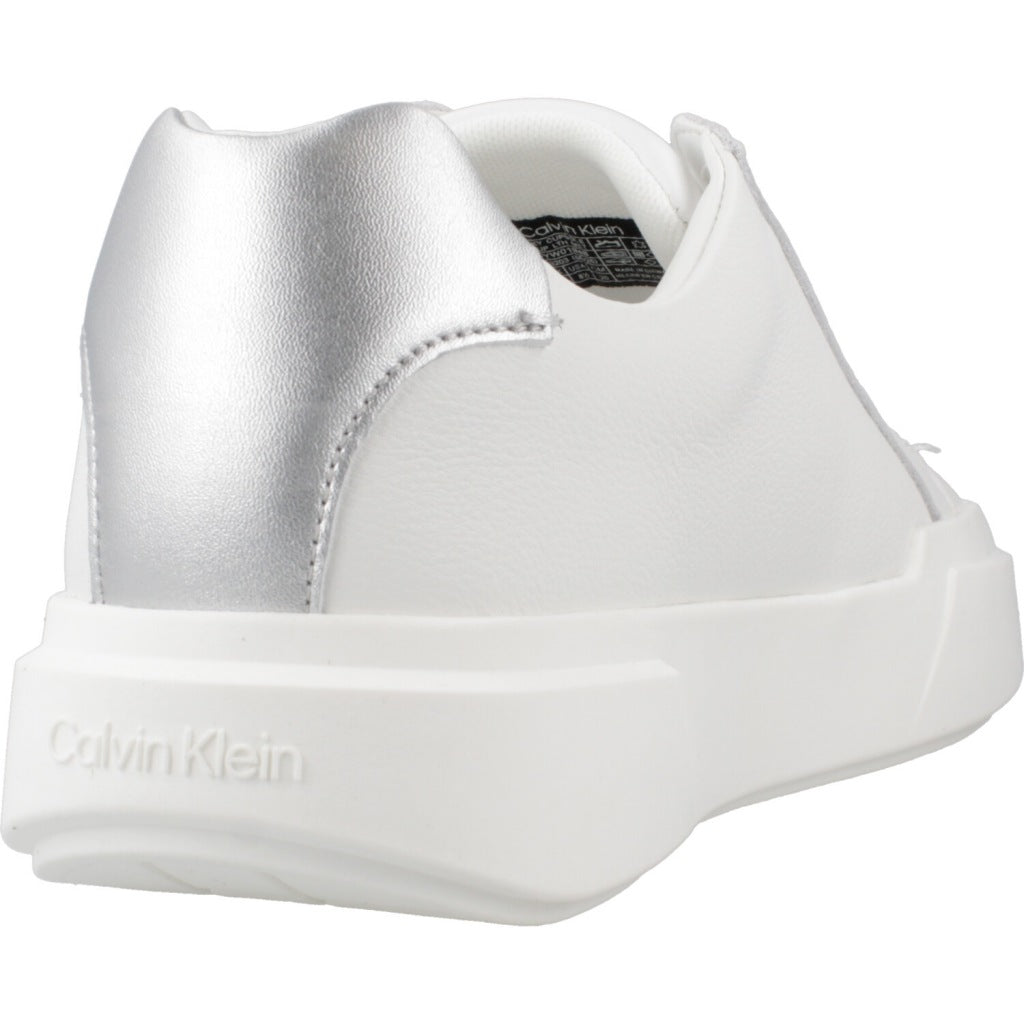 CALVIN KLEIN CHUNKY CUPSOLE LACEUP LT en color BLANCO (3)