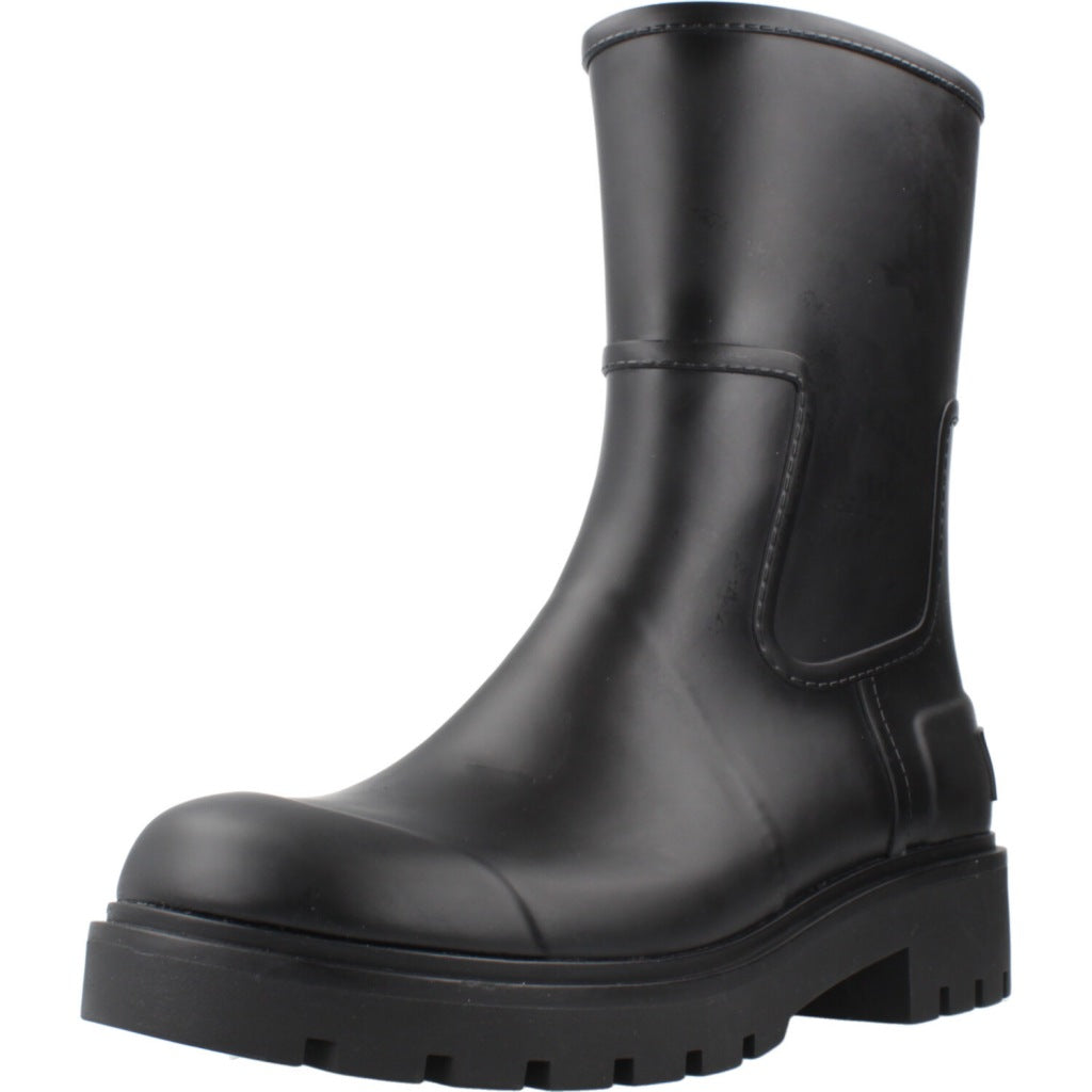 CALVIN KLEIN MID RAINBOOT RUBBER en color NEGRO (1)